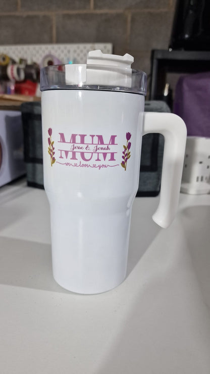 Personalised 20oz Cup Tumbler Flask