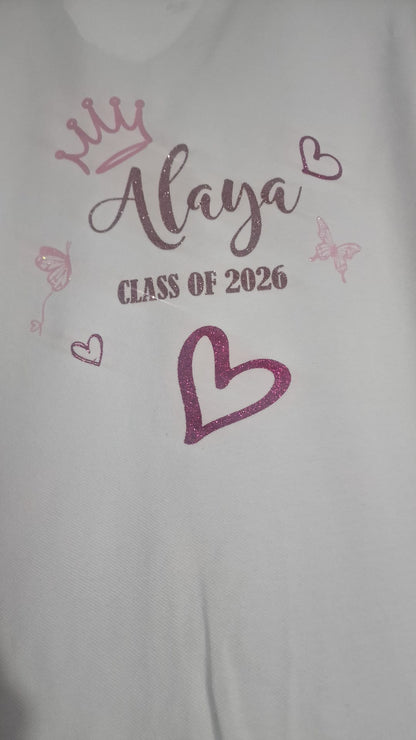 Personalised School Leavers Signing Shirt | Autograph Memory Tee