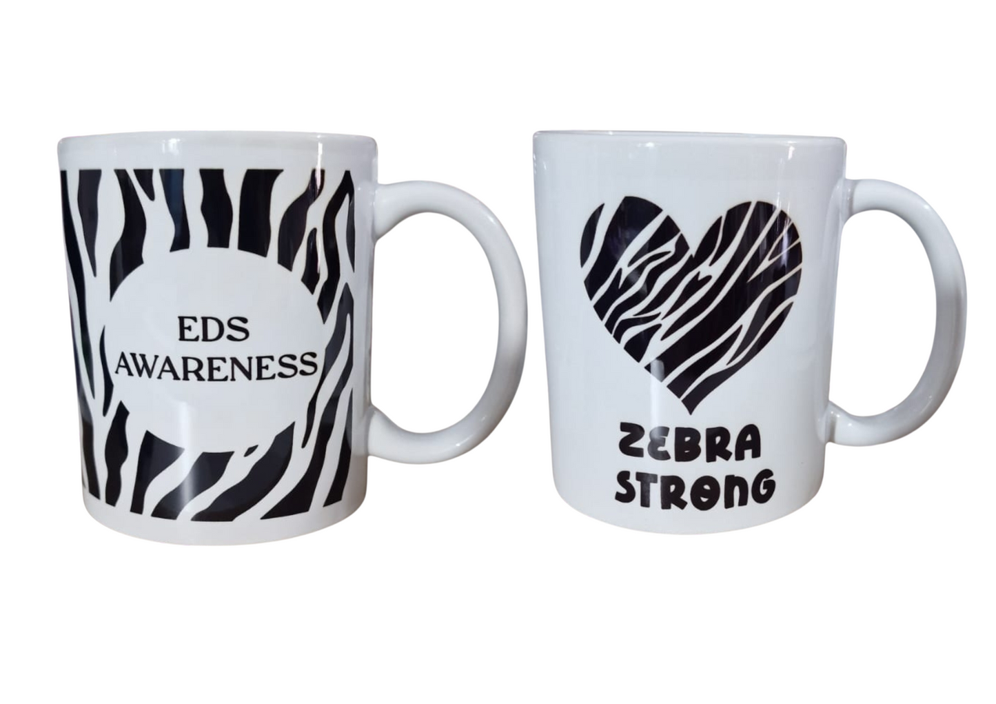 EDS Awareness Mug | Zebra Strong Ehlers-Danlos Cup