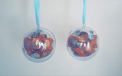 Personalised Dog Treat Bauble | Custom Pet Christmas Decoration
