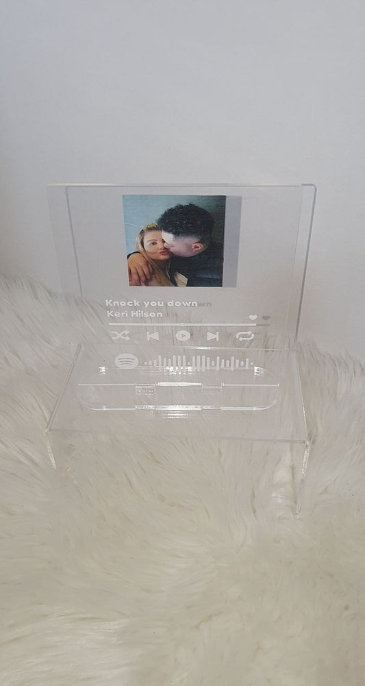 Photo song stand