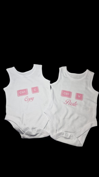 Design Your Own Baby Grow | Custom Personalised Baby Vest