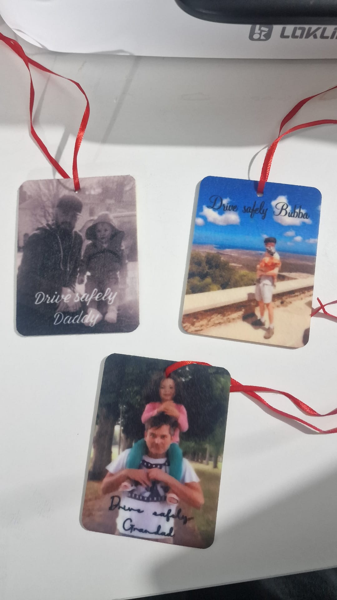 Personalised Car Air Freshener | Custom Design | Choice of Scents or Unscented