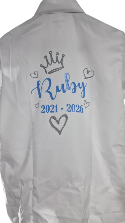 Personalised School Leavers Signing Shirt | Autograph Memory Tee