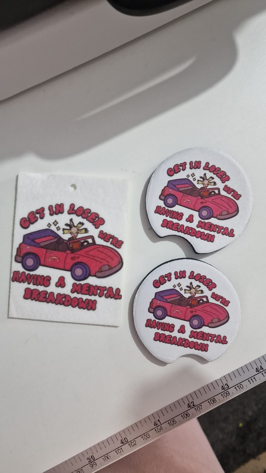 Personalised Car Air Freshener | Custom Design | Choice of Scents or Unscented