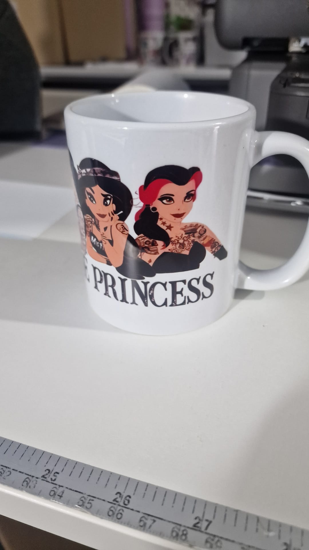 Not Your Average Princess Mug | Tattooed Princess Style Cup