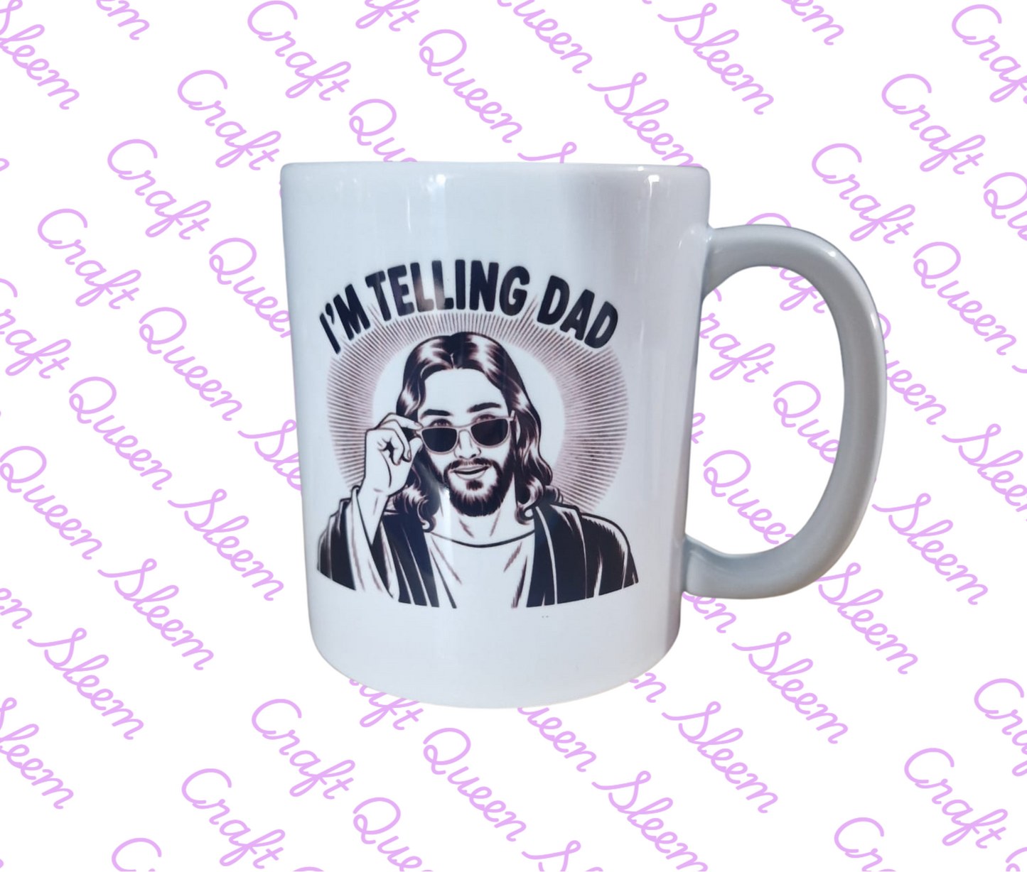I’m Telling Dad Funny Mug | Cheeky Novelty Coffee Mug