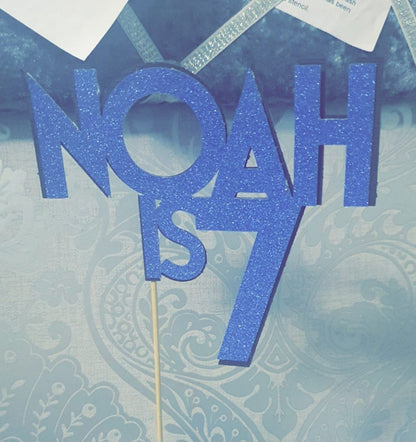 Birthday Cake Topper - Celebration