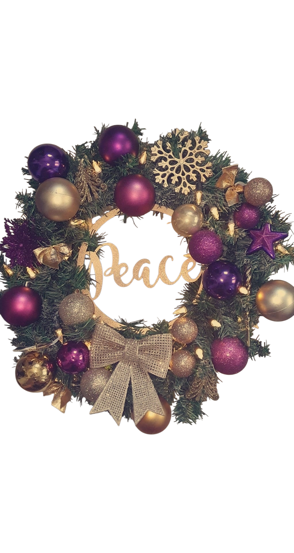 Personalised Custom Christmas Wreath