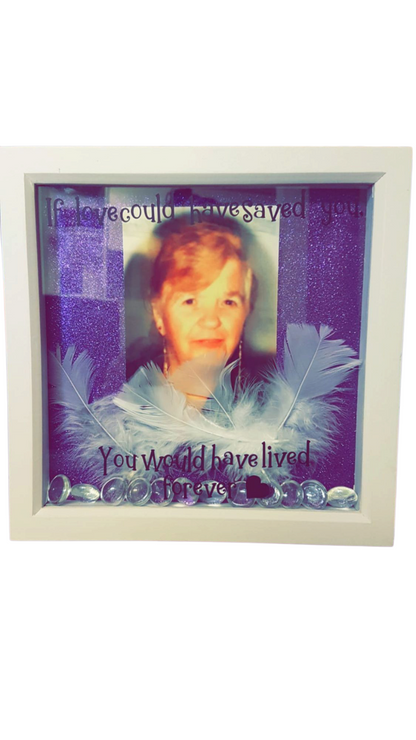 Memorial Loved ones Shadow Box Frame